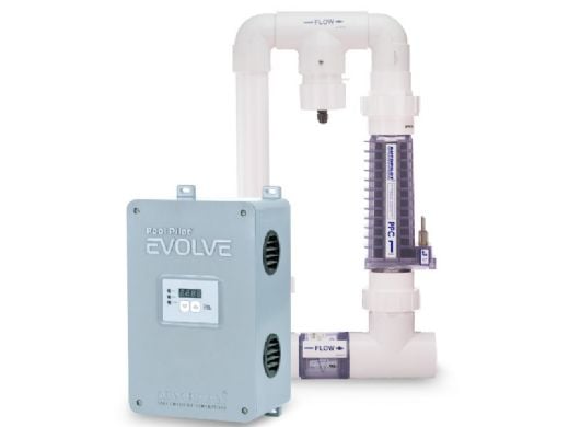 AutoPilot Pool Pilot Evolve Salt Chlorine Generator + PPM1 Manifold | 30,000 Gallons | CPB0006A