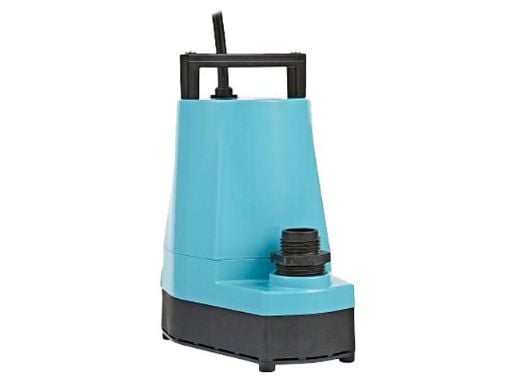 Franklin Electric Little Giant 5 Series Cast Aluminum Utility Pump | 5-MSP 1/6HP 115V 1200 GPH 25-Foot Cord | 5MSP18 | 505712