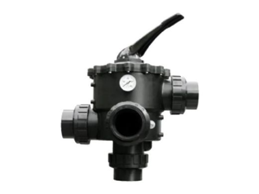 Waterco Multiport Valve for use with Sand Filters | 1.5" Top Mount - 6-Way Valve | 22804416