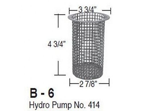 Aladdin Basket for Hydro Pump No. 414 | B-6