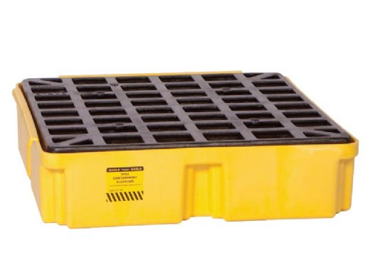 Eagle Drum Yellow Modular Spill Containment Pallet without Drain | 1633