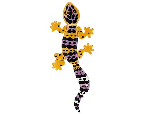 Ceramic Mosaic Gecko 13inch x 5inches | Leopard | LG62