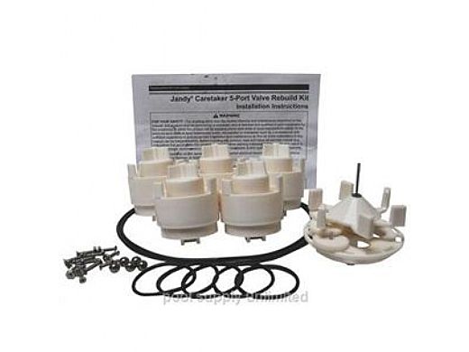 Zodiac Caretaker Black Water Valve Rebuild Kit for In Floor Cleaning System | 5-9-2001