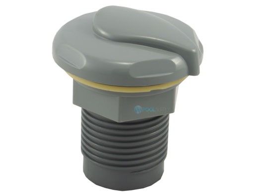 Custom Molded Products Spa Air Control | 1" Socket | Gray | Gunite/Fiberglass | 25098-001-000