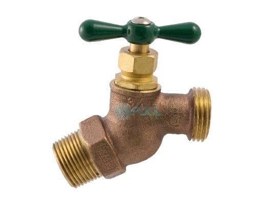 Aqualine 3/4" Brass Hose Bibb | HB-075M