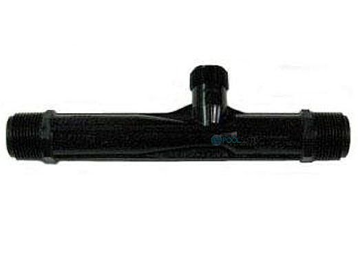DEL #978 Injector Only for Manifolds | 1" MPT | Kynar Black | 7-2001