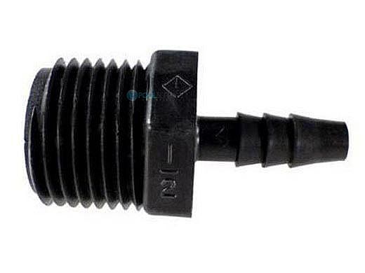 DEL Hose Connector 1/2" MPT x 1/4" Hose Barb | 7-0127