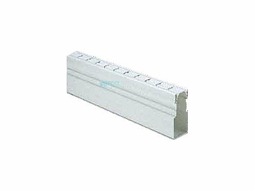 Deck-O-Drain 10' Pool Deck Drainage System | 10/Case | Gray | 2811012