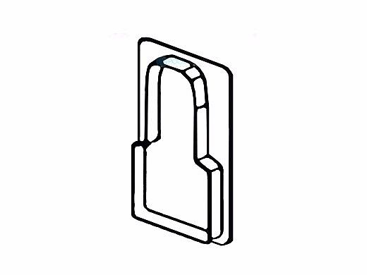 Deck-O-Drain End Cap | White | 2812611