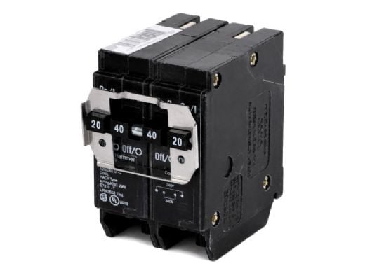 Cutler Hammer BR Circuit Breaker 2 Pole 20/40Amp | BQ220240