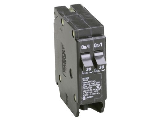 BD3030 CUTLER HAMMER DUAL BREAKER 1 POLE 30/30 AMP