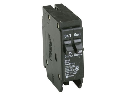 BR1520 15/20AMP DUAL POLE CIRUIT BRKR