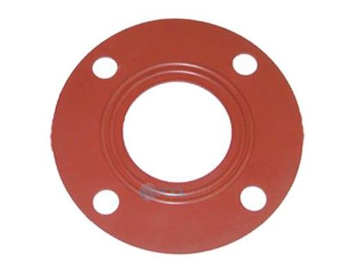 American Granby Red Rubber Full-Face Gasket | 8" X 1.8" | GSK8R