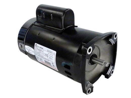 Replacement Square Flange Pool Motor 1HP | 115/208/230V 56 Frame Full-Rated Energy Efficient B841 | EB841 | ASB841