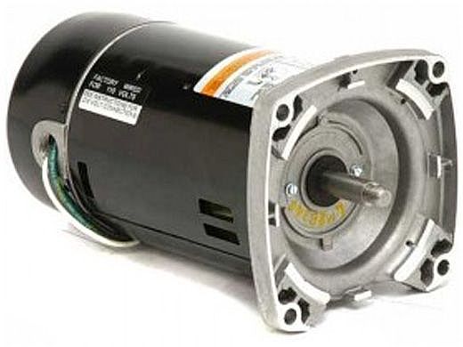 Replacement Square Flange Pool Motor 3HP | 208/230/460V 56 Frame Full-Rated | Three Phase H755 | EH755