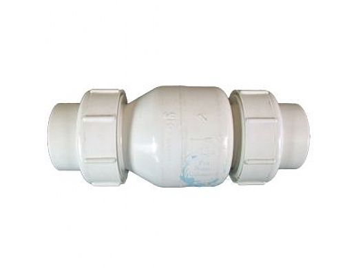 NDS Inc Flo Control 2" White Union Adjustable 1/4-14lb Check Valve | 1750-20