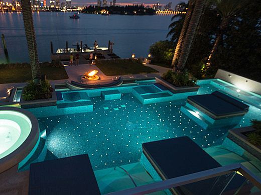 SR Smith Star Floor Kit For Gunite Pools | 25 Star Points 60' Fiber Cable | SFK25-60