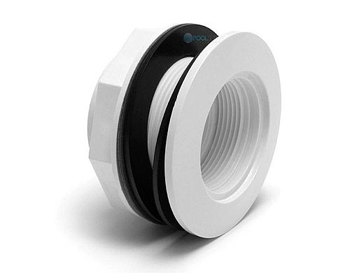 SR Smith Lens Housing Fiberglass Wall Fitting 1.5" PVC | White | LNS-2A