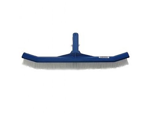 A&B Brush Curved Wall Brush | 18" | White Plastic Bristles | 1001
