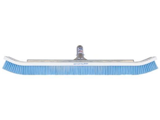 A&B Brush Curved Wall Brush | 24" | Blue Nylon Bristles | 3020