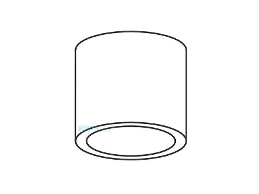 FX Luminaire Saguaro Petite Frosted Lens | 250011960000