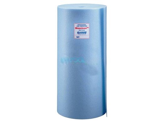 Gladon Waveless Wall Foam Insulation for Above Ground Pools | 1/4" x 48" x 125' | 2 Lb. | AG125