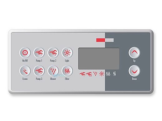 Gecko TSC-8-10K-GE1 AND OVERLAY Keypad | BDLTSC810K