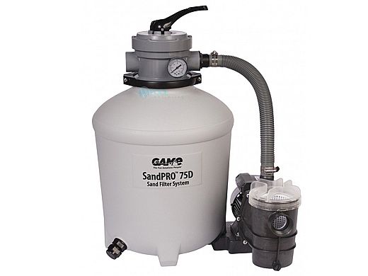 GAME SandPro 75D Above Ground Pool Sand Filter System | .75HP | 4711