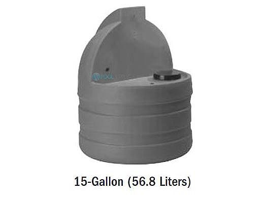 Stenner 15 Gallon STS Poly Tank UV Gray | STS15GC