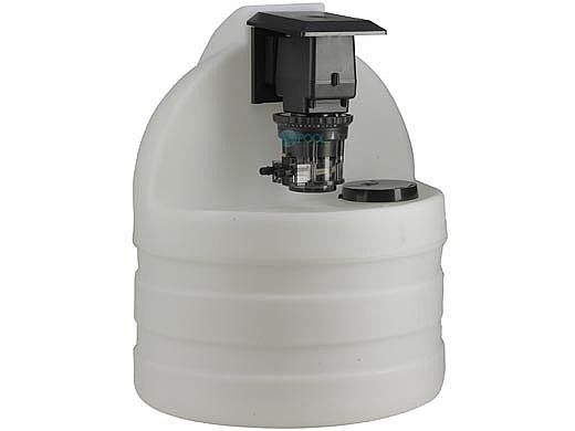 Stenner Pumps Tank System | Single Head Adjustable Output Peristaltic Pump | 15 Gallon White Tank | 50GPD 120V | S1N45MJL5A1STAA