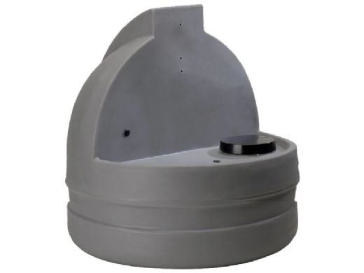 Stenner STS Poly Tank UV | Gray | 7.5 Gallons | STS7GC