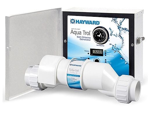 Hayward AquaTrol Above Ground Salt Chlorine Generator | Return Jet Twist Lock | 18K Gallons | W3AQ-TROL-RJ-TL