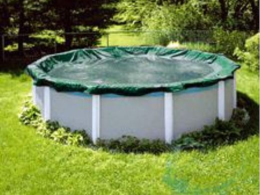 King 21' Round Above Ground Pool Winter Cover | 101024AU