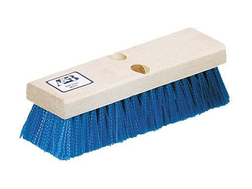 A&B 626P Retailer Deck Brush | Blue Bristle | 6023