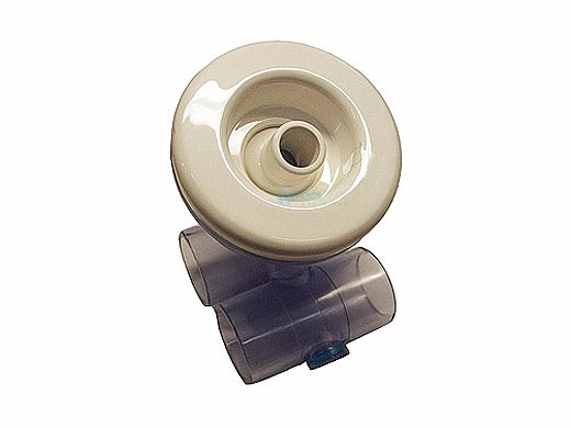 Balboa Jet Assembly | Converta'ssage 1" X 1" White | 10-4500WHT