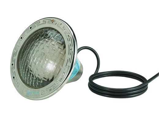 Pentair Amerlite Pool Light for Inground Pools Stainless Steel Facering | 300W 120V 15' Cord | 78421100