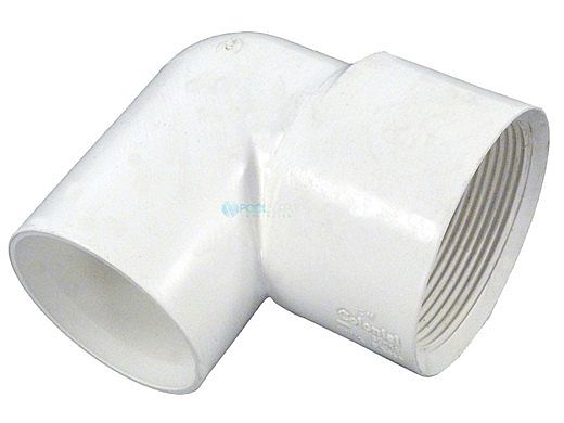 Harmsco 90 Degree Elbow 2x1.5" | PVC | 896