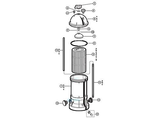 Hayward Cord Strain Relief | ECX1248