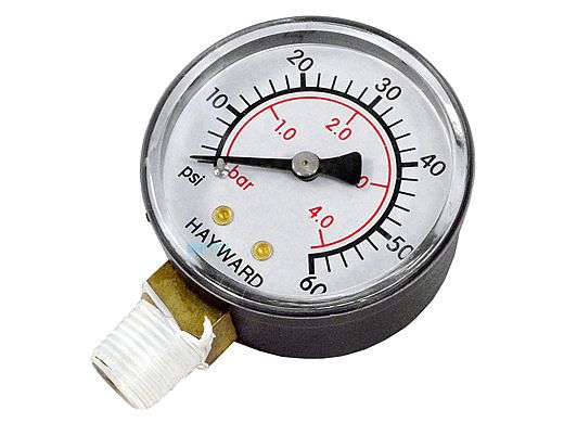 Hayward Bottom Mount Pressure Gauge | ECX270861