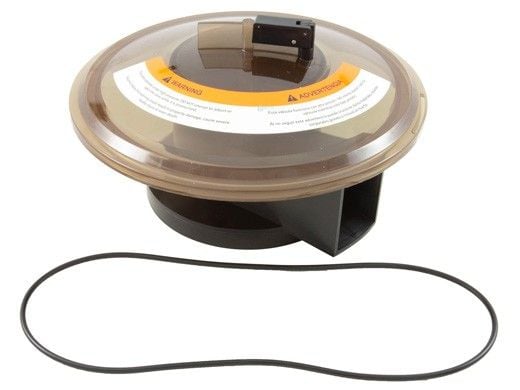 Pentair In-Floor formerly A&A Manufacturing Clear Low Profile Valve Lid Assembly with O-Ring | 524664 | 230045