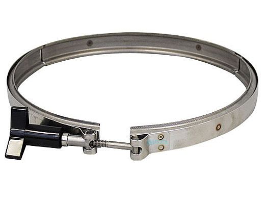 Pentair In-Floor formerly A&A Manufacturing Top Feed Valve Band Clamp | 518109 | 230042