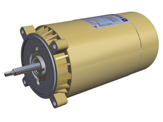 Hayward Threaded Shaft Motor | 1HP 115/230V 60 Hz 2-Speed | SPX1607Z2MS