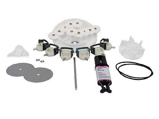 Pentair In-Floor formerly A&A Manufacturing 6 Port Top Feed Actuator Valve Retro Kit | 540234 | 230065
