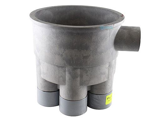 Pentair In-Floor formerly A&A Manufacturing 6 Port 2" Low Profile Valve Housing | 541763 | 230043 230043Z
