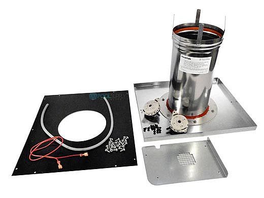 Hayward Positive Pressure Horizontal Indoor Vent Adapter Kit for H250 Universal Heaters | 6" Diameter | UHXPOSHZ12501