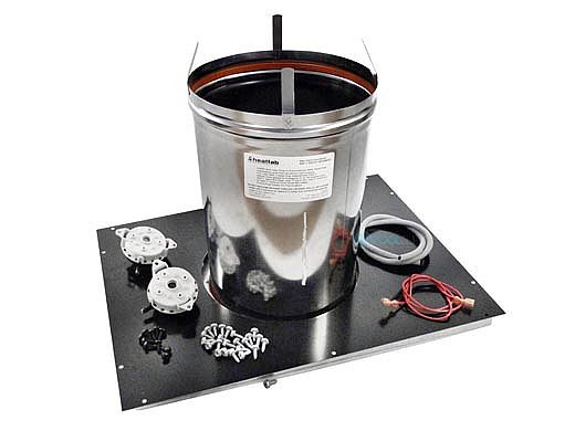 Hayward Positive Pressure Horizontal Indoor Vent Adapter Kit for H300 Universal Heaters | 8" Diameter | UHXPOSHZ13001