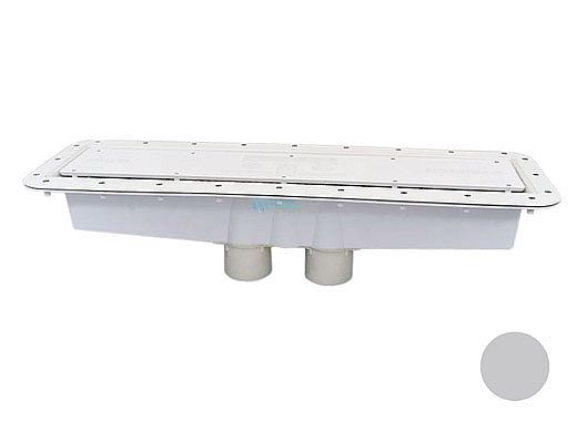 Pentair In-Floor formerly A&A Manufacturing AVSC Vinyl Dual Drain | Light Gray | 558371 | 284202