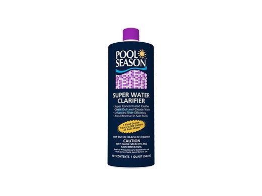 Pool Season Super Water Clarifier | Treats Up to 5,000 Gallons | 1 Qt. Bottle | 47246110