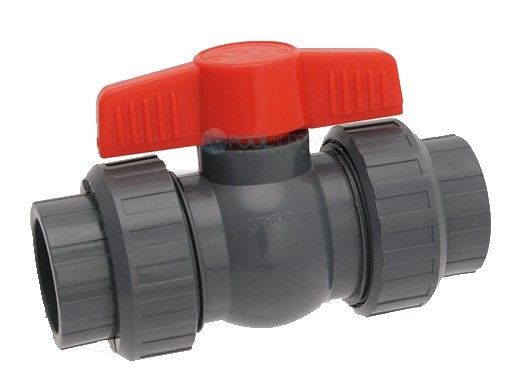 Hayward 2" Grey True Union Ball Valve | QTA1020CSEG