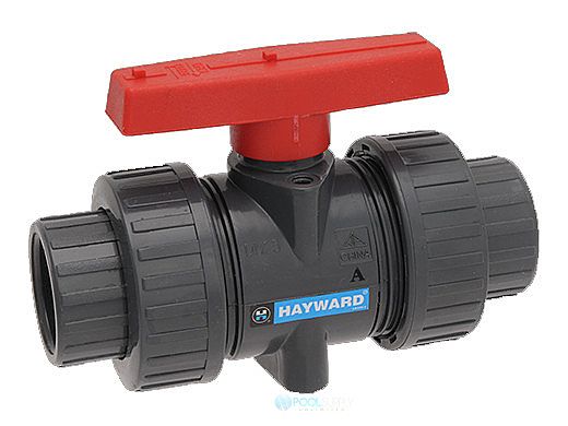 Hayward True Union Ball Valve | Gray | 1 1/2" | TBB1015CPEG